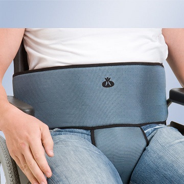 Cinturón abdominal y pieza perineal